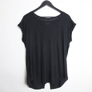 Aritzia Wilfred Split Open Back Curved Side Slit Pullover Shirt Size Medium